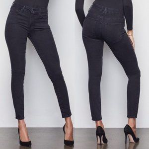 Good American faded black jeans